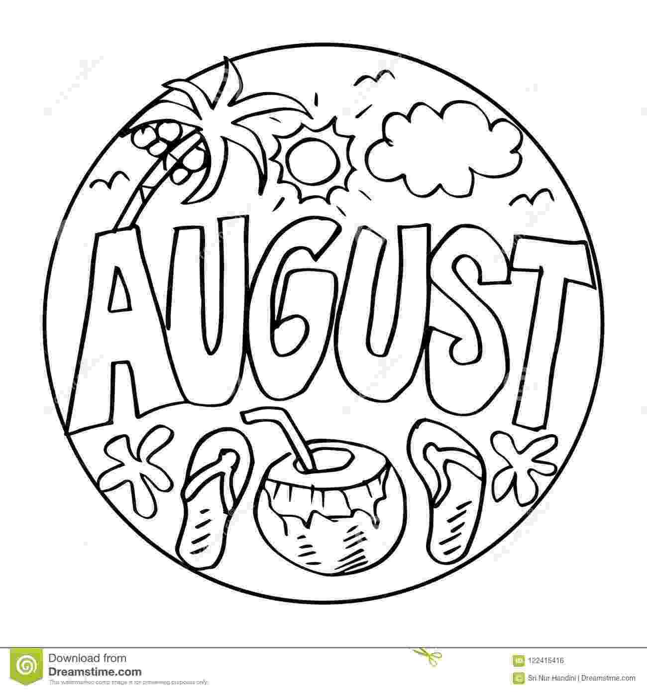 august coloring pages august coloring pages to download and print for free pages coloring august 