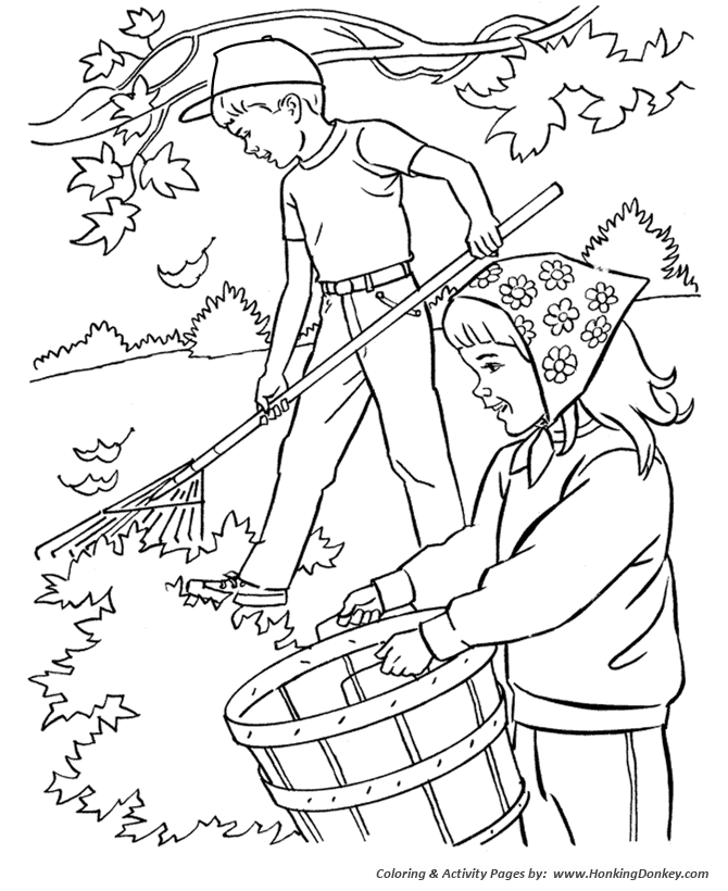 autumn season coloring pages fall coloring pages squirrel collecting acorns coloring pages season coloring autumn 