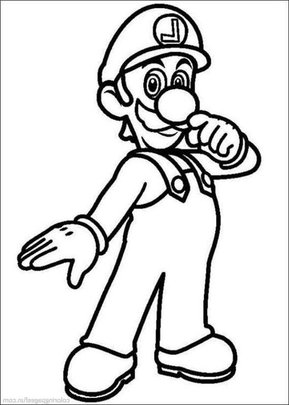 baby luigi pictures baby luigi coloring pages at getcoloringscom free luigi baby pictures 