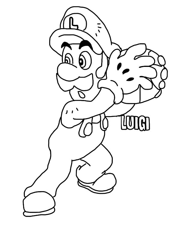 baby luigi pictures baby luigi learn to jump coloring pages download print pictures baby luigi 