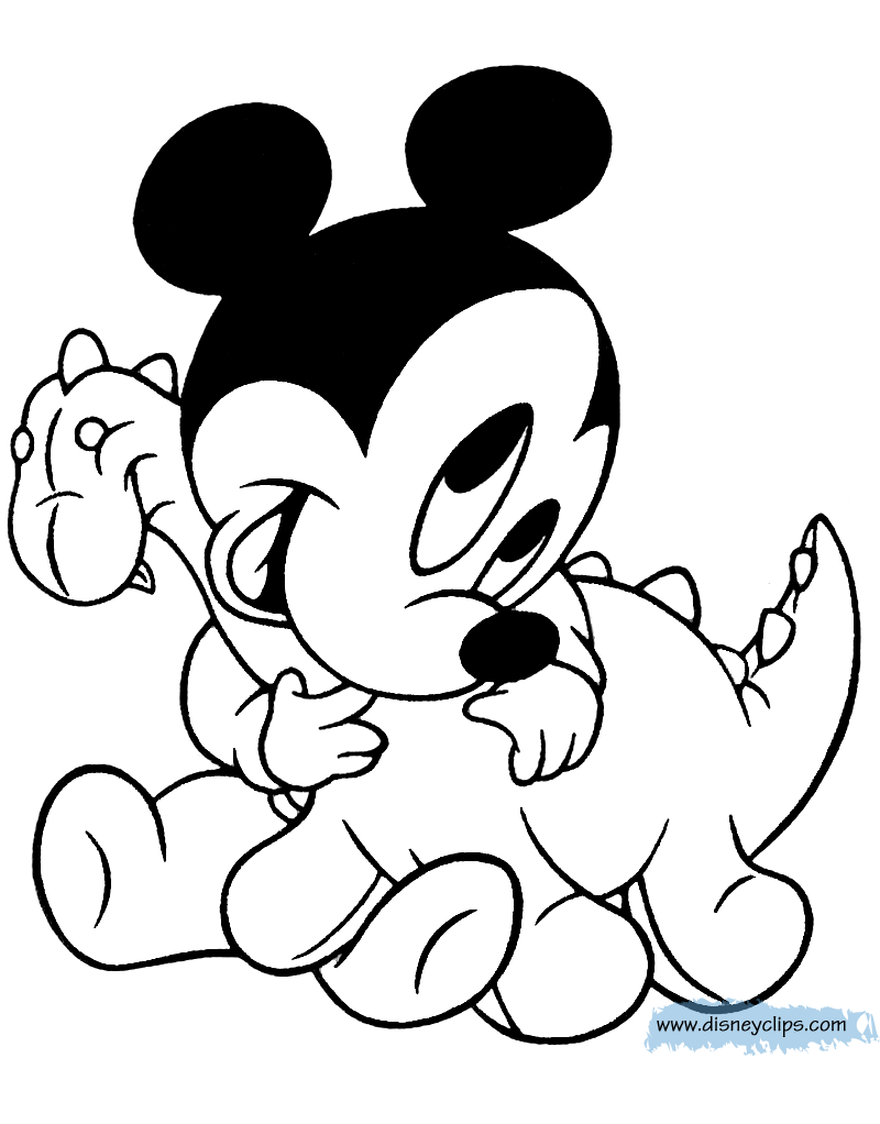 baby mickey mouse colouring pages disney babies coloring pages 7 disney coloring book baby mickey colouring mouse pages 