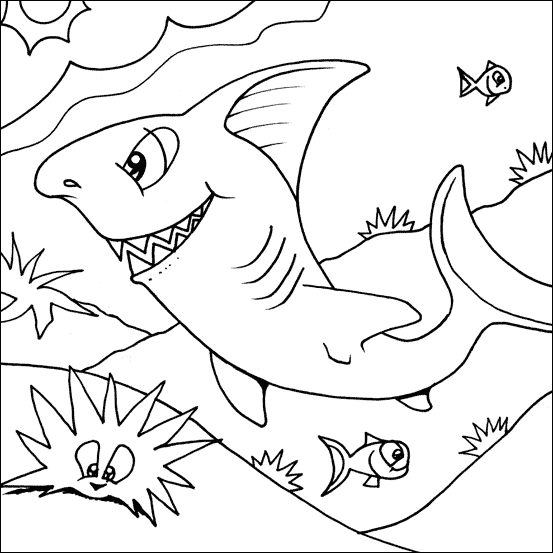 baby shark coloring page mewarnai binatang yang hidup di air ayo mewarnai shark page baby coloring 