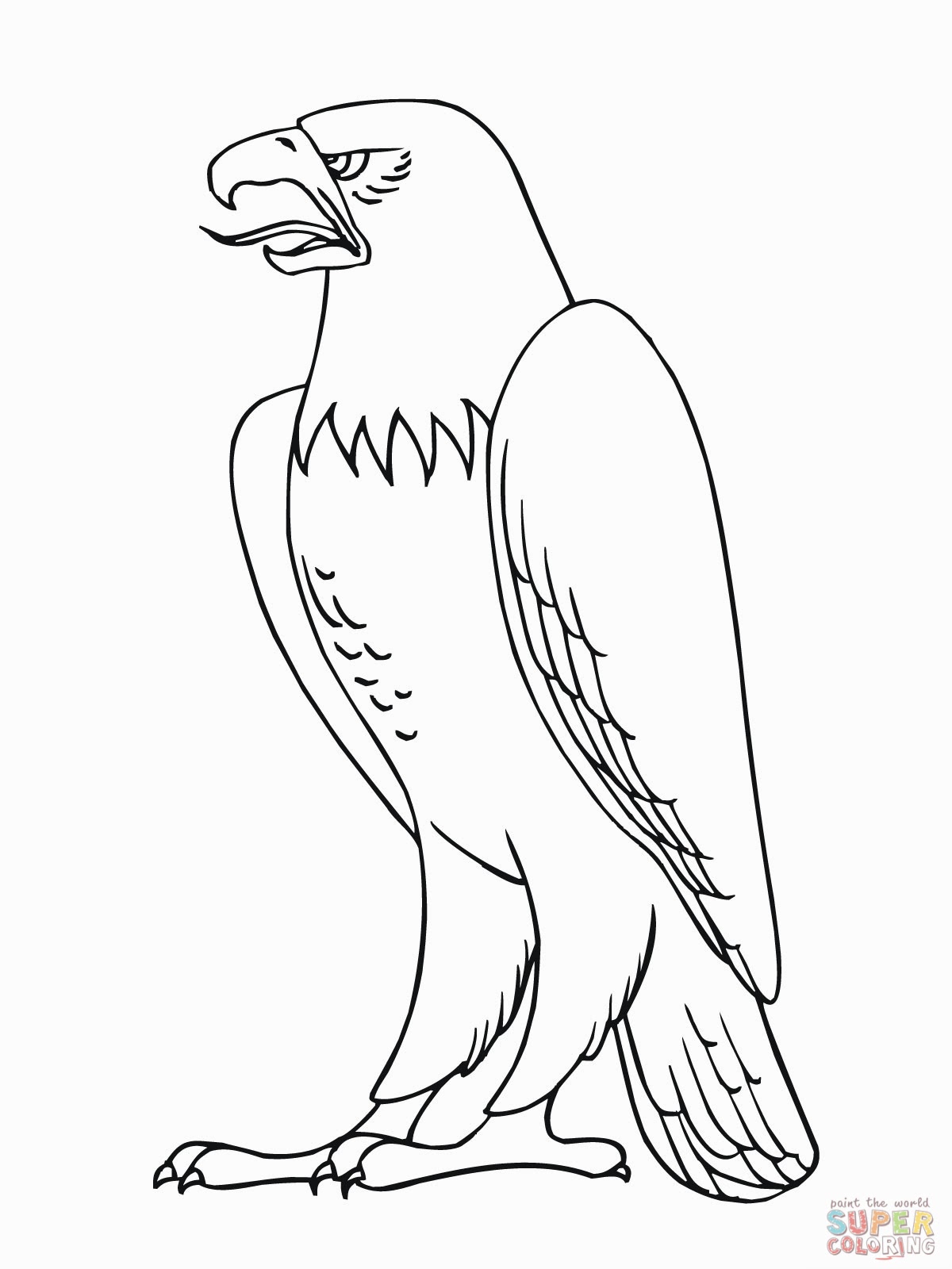 bald eagle coloring page rules of the jungle printable pictures of bald eagle bald page eagle coloring 