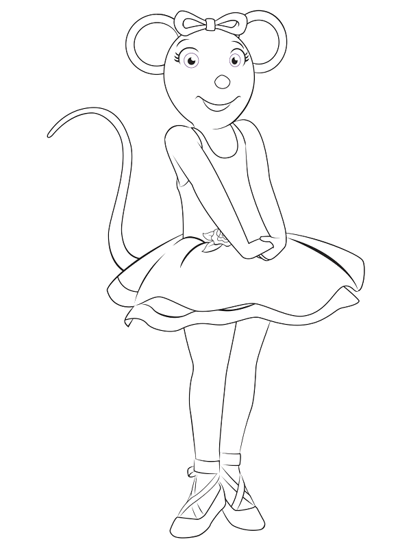 ballerina color ballerina coloring pages for childrens printable for free color ballerina 