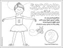 ballet positions coloring pages balet w teorii positions pages coloring ballet 