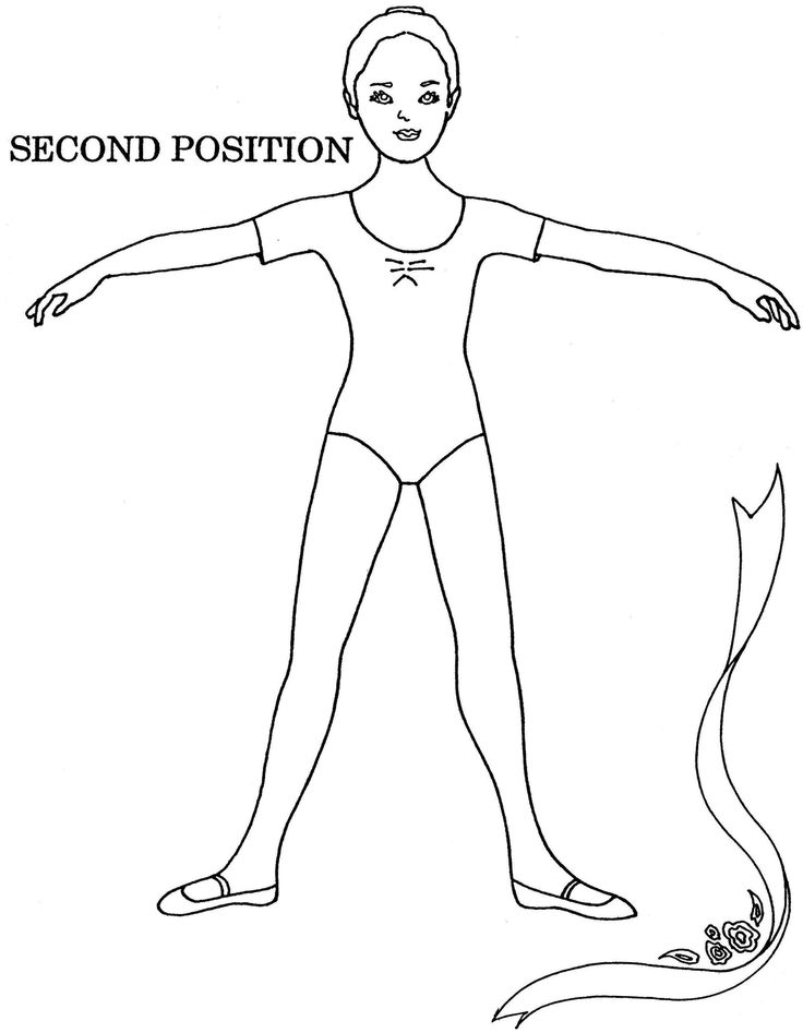 ballet positions coloring pages ballet google and tutus on pinterest ballet positions coloring pages 