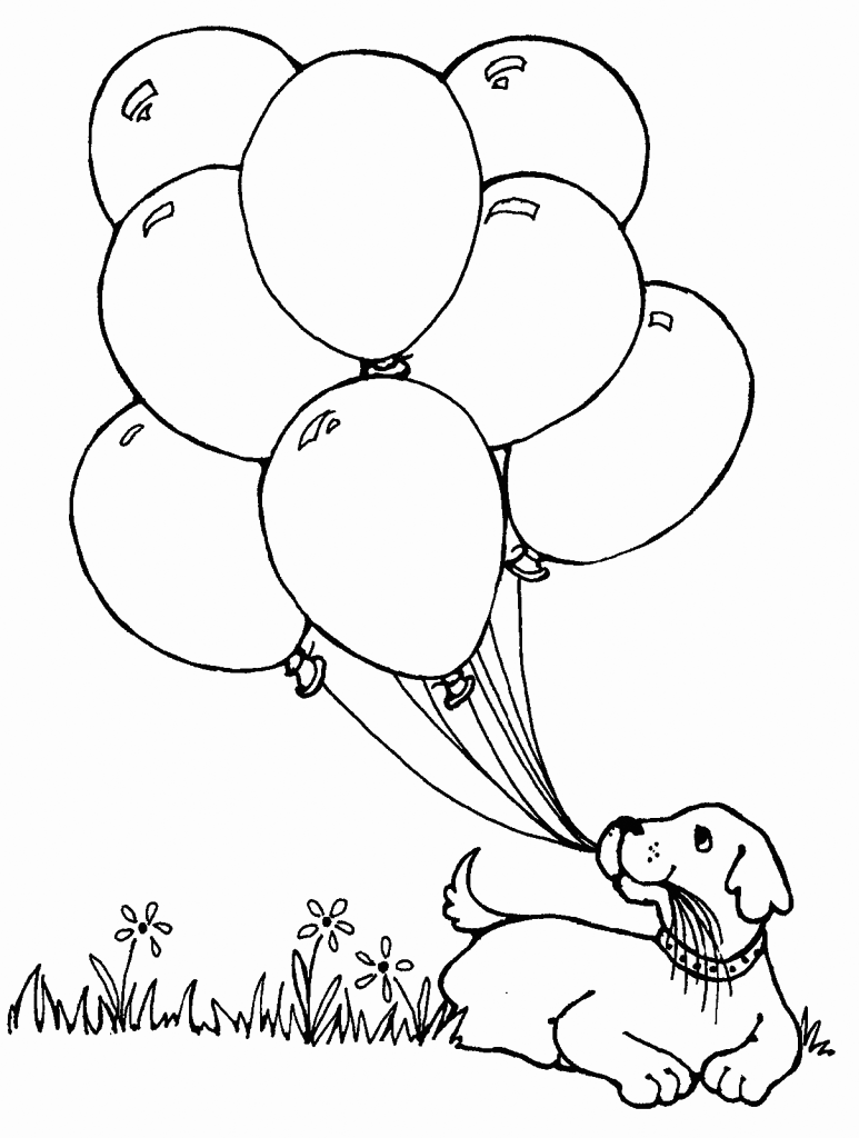 balloons to color birthday baloons coloring pages to color balloons 