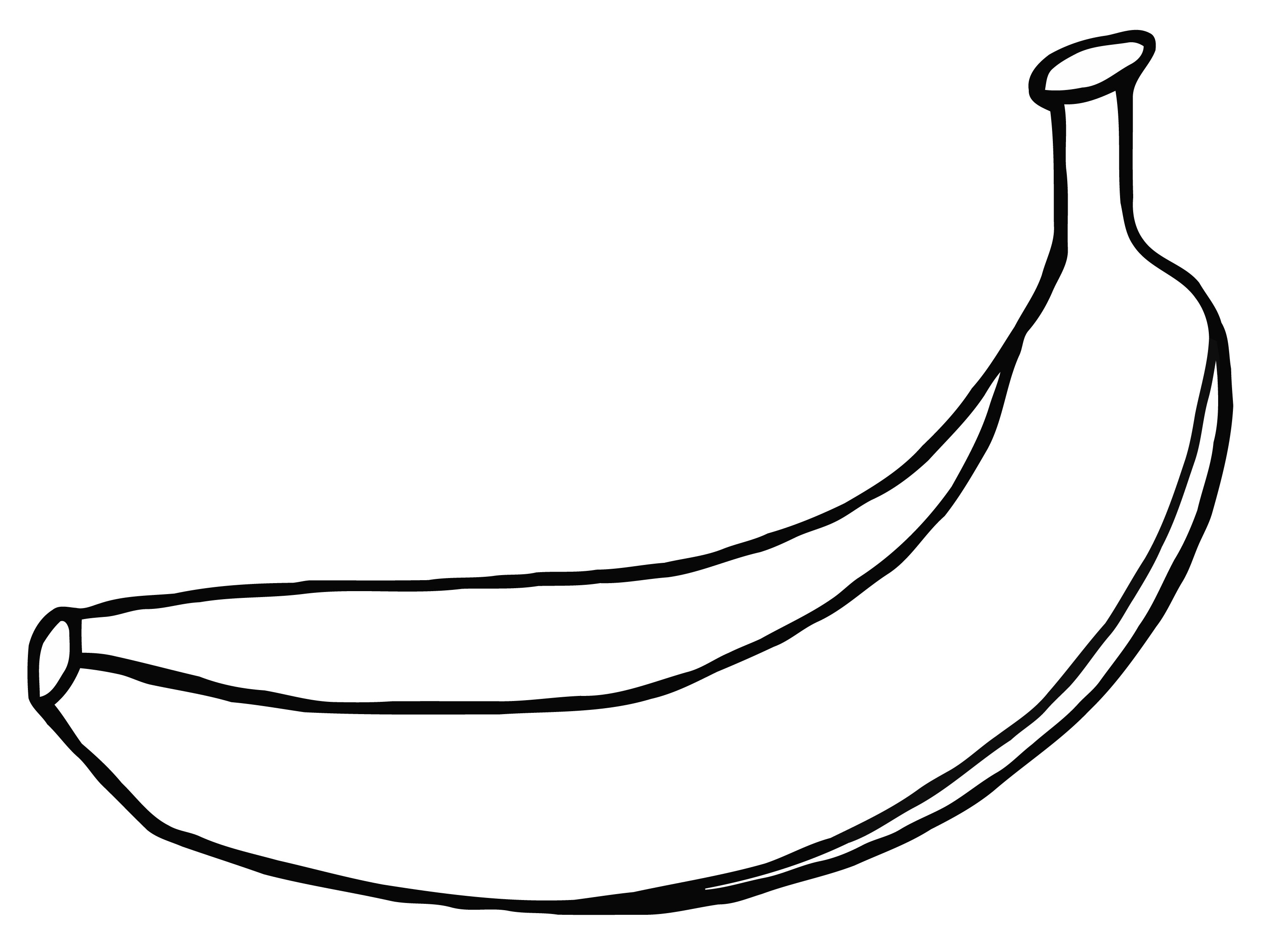 banana picture to color bananas coloring pages learn to coloring to picture color banana 