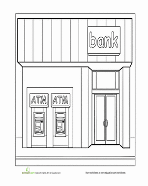 bank coloring pages coin going in piggy bank coloring page color luna coloring pages bank 