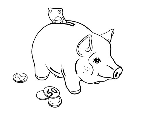 bank coloring pages floral piggy bank coloring page color luna coloring pages bank 