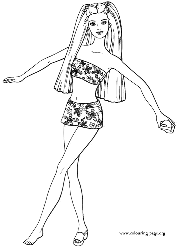 barbie doll coloring pages barbie coloring pages 360coloringpages doll pages coloring barbie 
