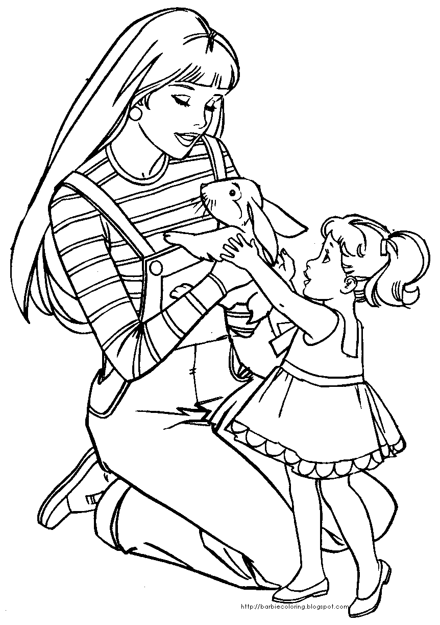 barbie doll coloring pages fancythat29 fashion books barbie pages coloring doll 