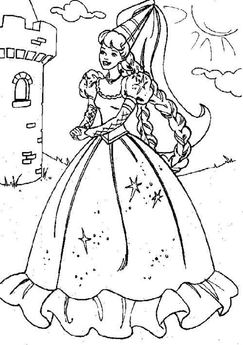barbie princess coloring pages coloring pages barbie free printable coloring pages princess barbie coloring pages 
