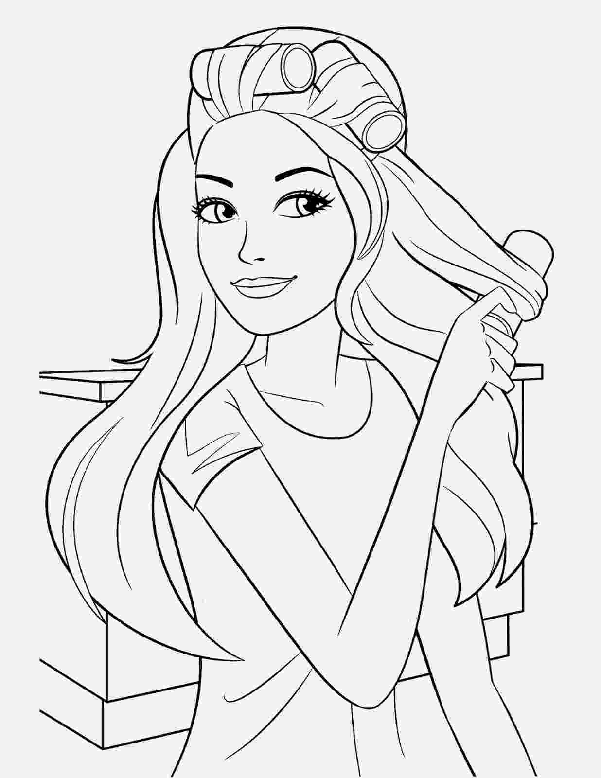 barbie printable colouring pages barbie coloring pages learn to coloring printable barbie colouring pages 