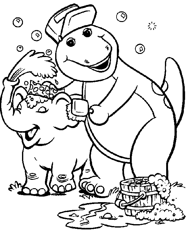 barney coloring barney and friends 101 cartoons printable coloring pages coloring barney 