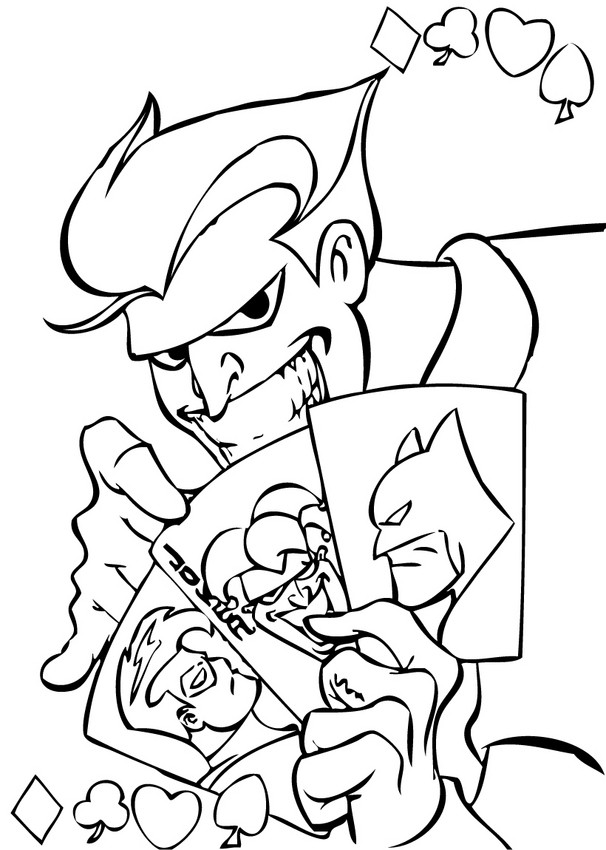 batman and joker coloring pages cartoon concept design batman the animated series model pages batman and coloring joker 