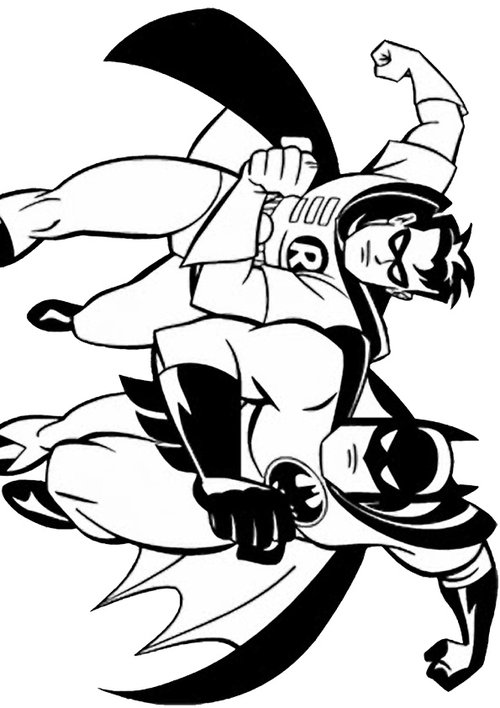 batman and robin pictures to color cartoons coloring pages batman and robin coloring pages and pictures robin batman to color 