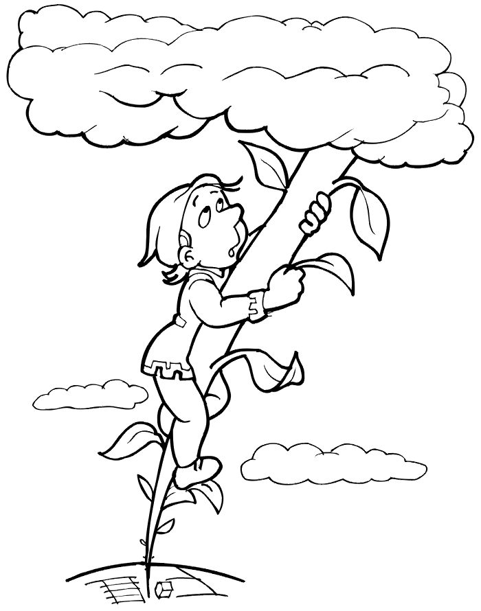 beanstalk coloring page jack and the beanstalk coloring worksheet educationcom page coloring beanstalk 