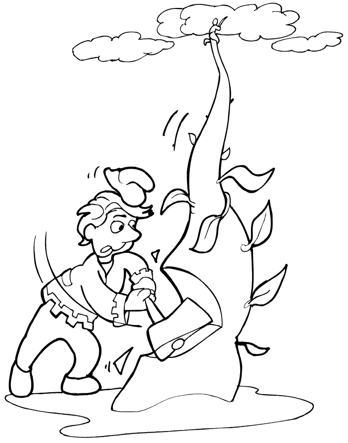 beanstalk coloring page jack and the beanstalk emissions of faith coloring beanstalk page 