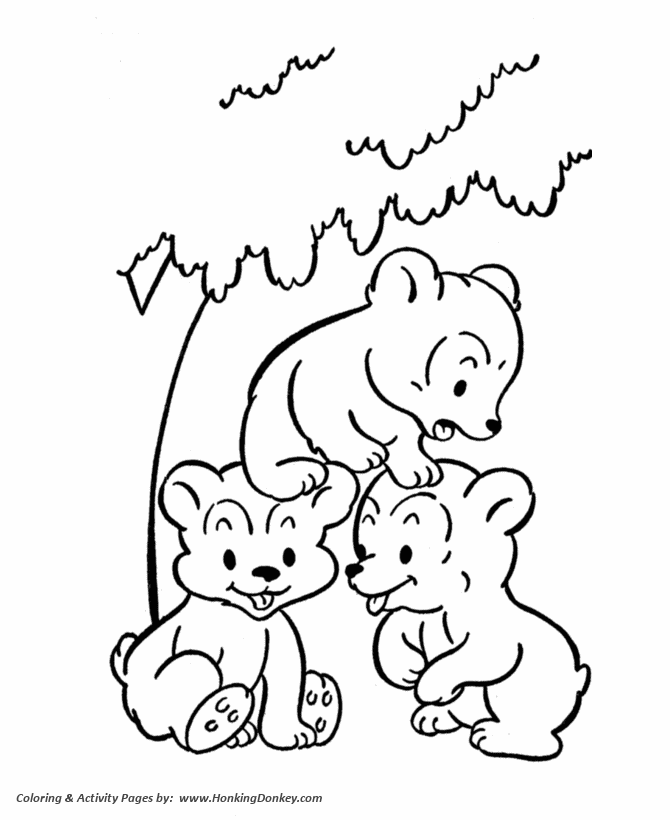 bear cub coloring pages bear mother and bear cubs coloring page supercoloringcom cub bear coloring pages 