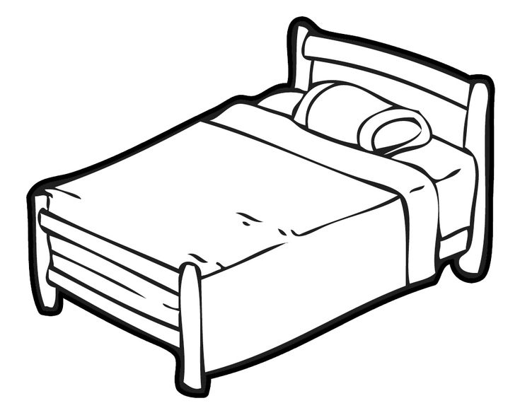 bed coloring pages coloring image of a bed brenogarra pages coloring bed 