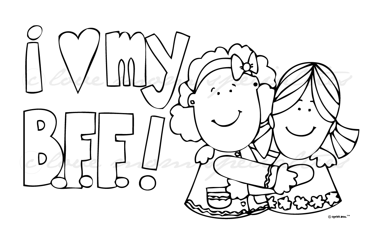 best friend coloring pictures best friend coloring pages to download and print for free pictures best friend coloring 
