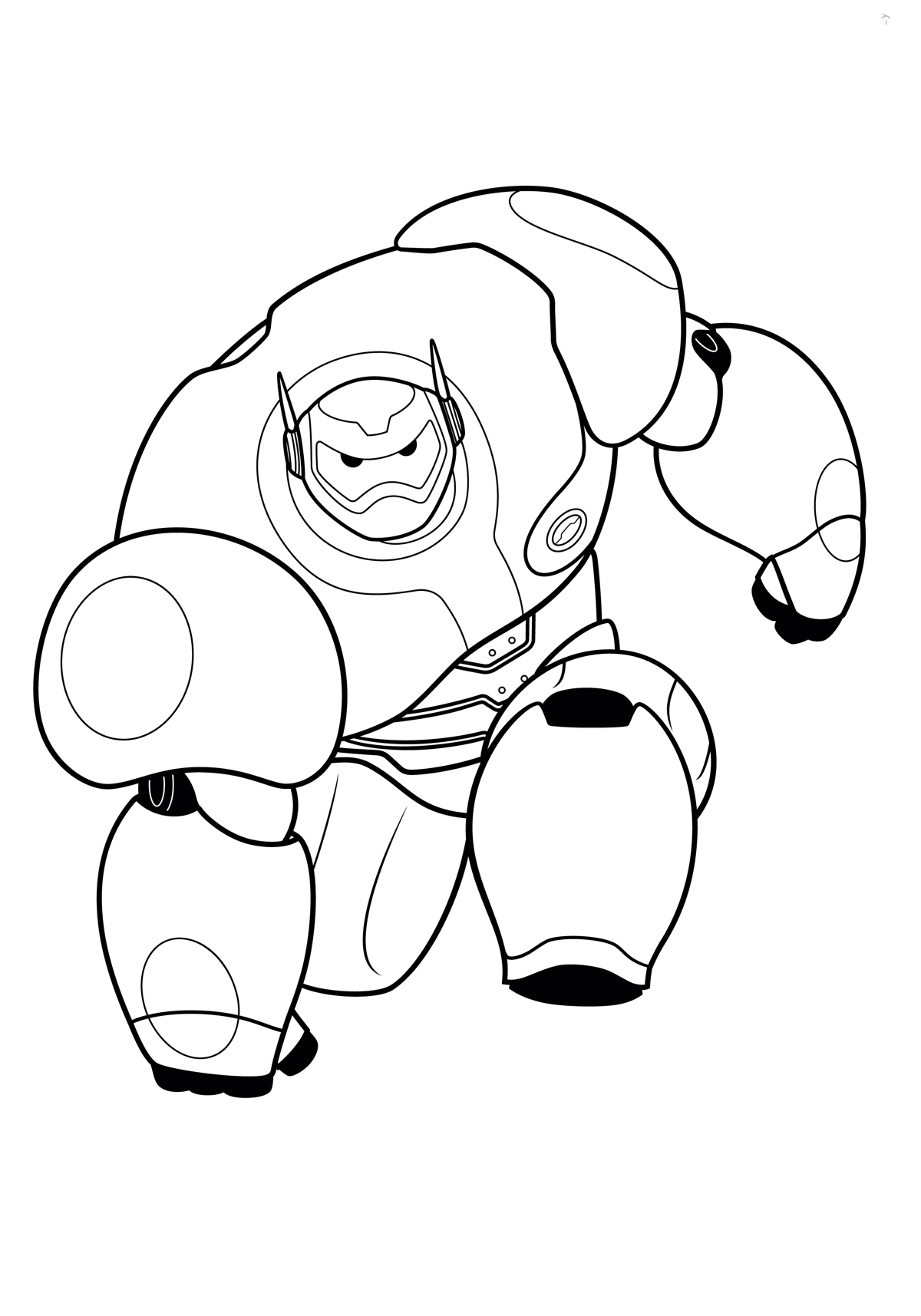 big coloring pages big hero 6 coloring pages to download and print for free big pages coloring 