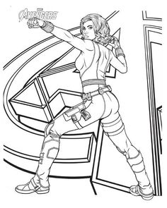black widow coloring page black widow avengers coloring pages coloring pages widow coloring black page 