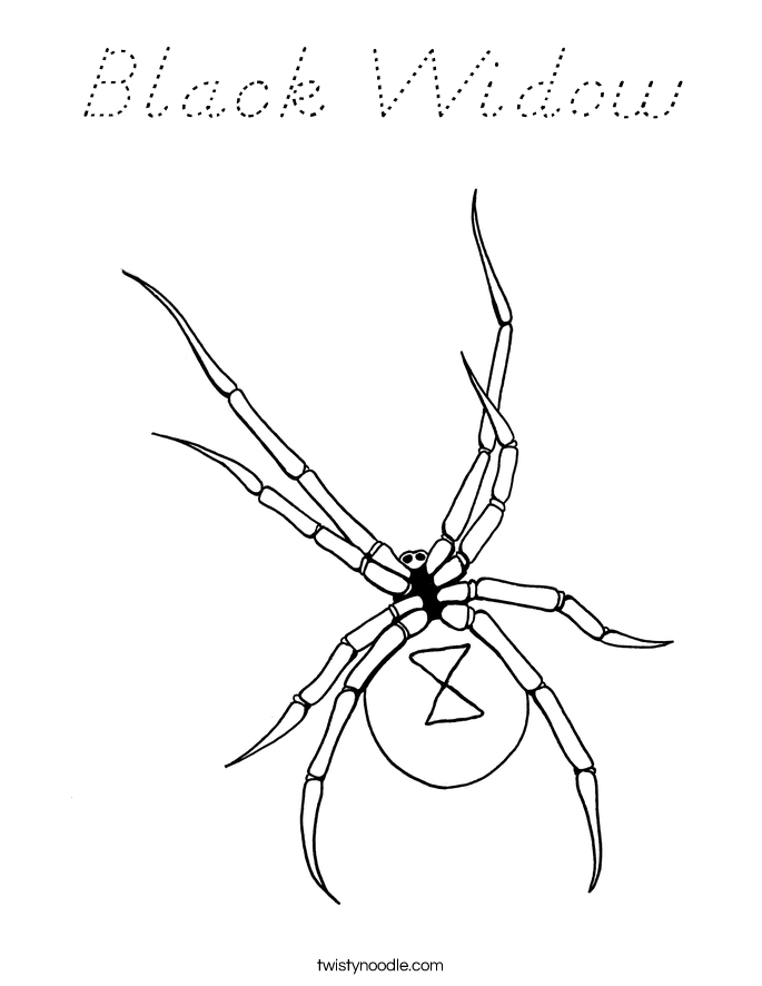 black widow spider coloring page top 10 free printable spider coloring pages online spider page widow black coloring 