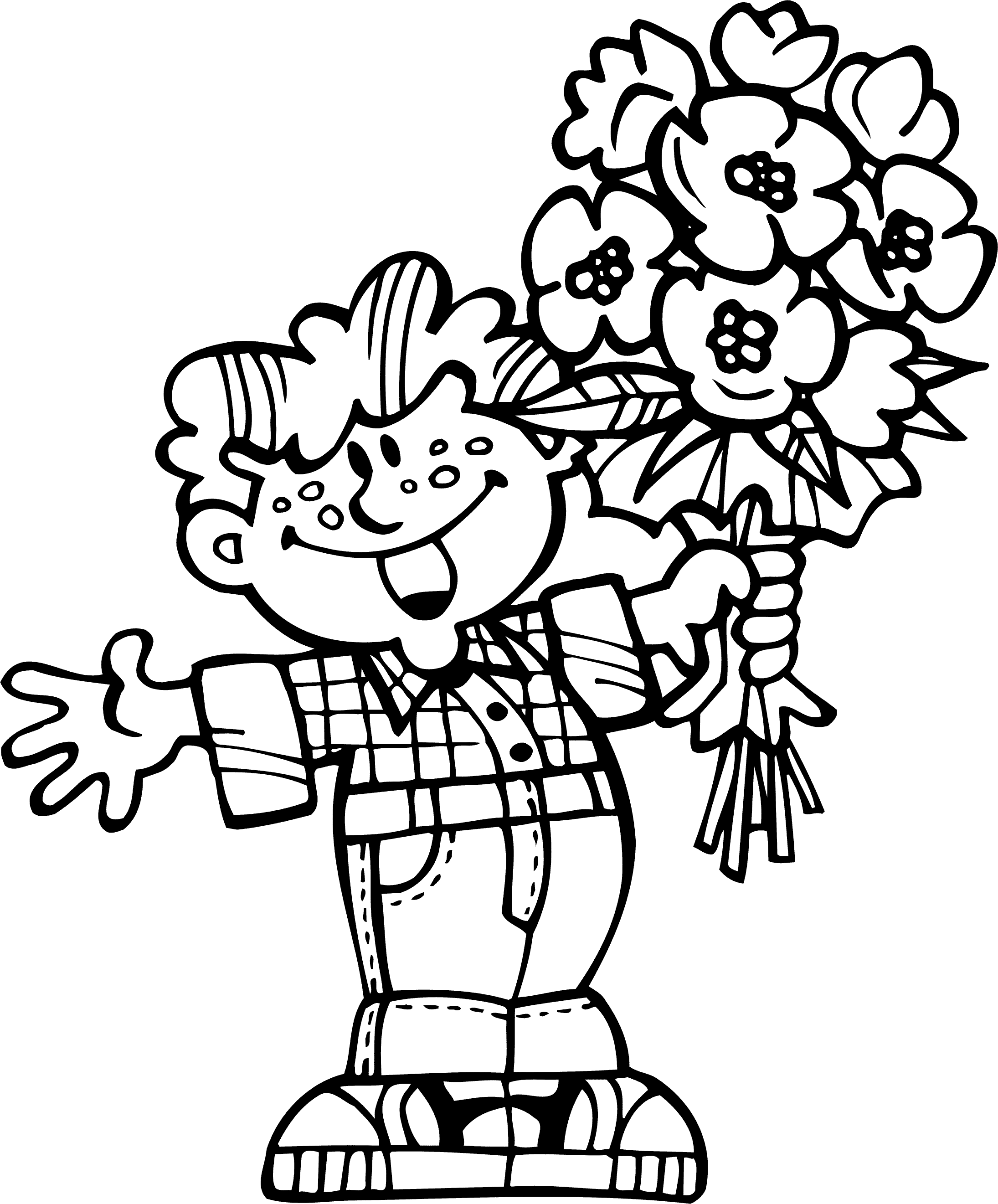 bouquet of roses coloring pages flower coloring pages bouquet of pages coloring roses 