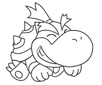 bowser coloring page 12 bowser coloring page bowser page coloring 