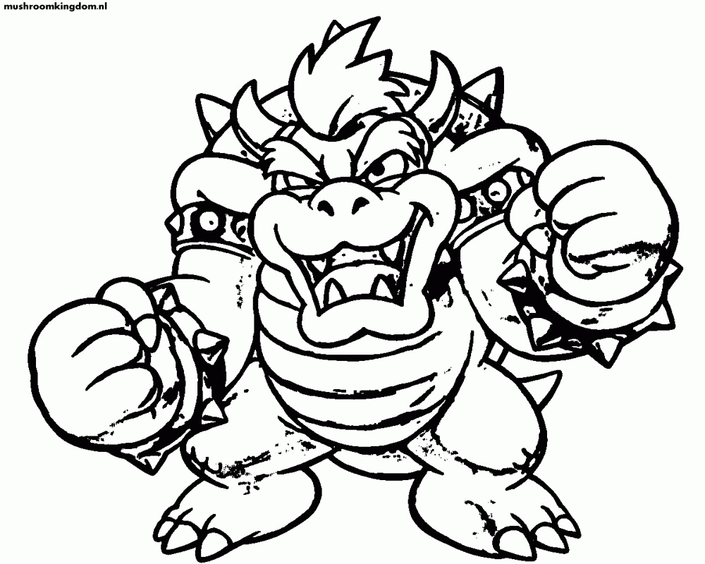 bowser coloring page dry bowser mario coloring pages sketch coloring page page coloring bowser 