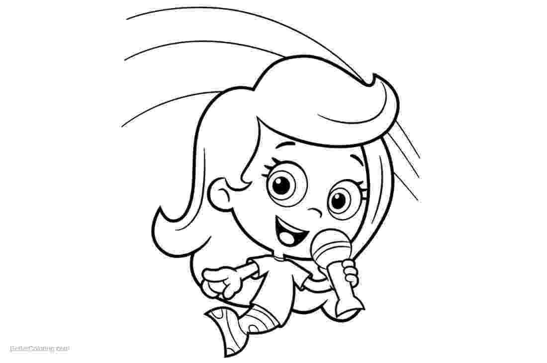 bubble guppies molly coloring pages molly bubble guppies coloring pages molly guppies bubble pages coloring 