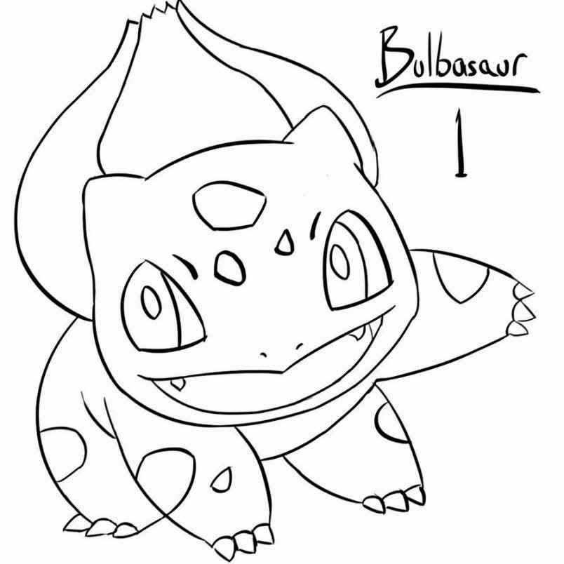 bulbasaur coloring page bulbasaur coloring pages free pokemon coloring pages page bulbasaur coloring 