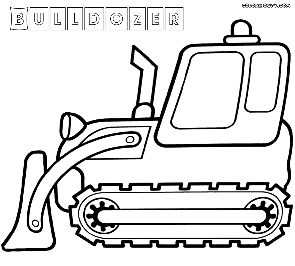 bulldozer pictures to color side bulldozer truck coloring page kids activity bulldozer pictures color to 