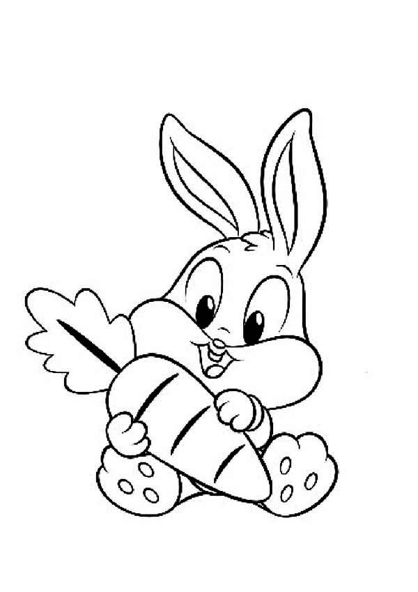 bunny pictures to color baby looney tunes google search bunny coloring pages pictures color to bunny 