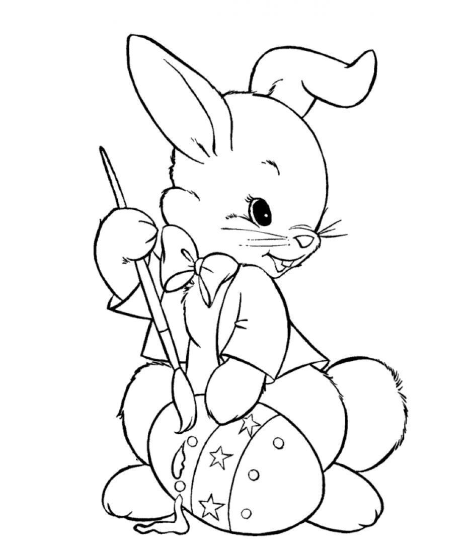 bunny pictures to print cute easter bunny coloring pages getcoloringpagescom pictures bunny print to 