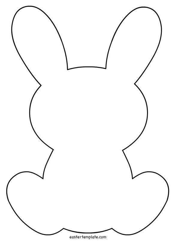 bunny rabbit printables rabbit template clipart best bunny printables rabbit 