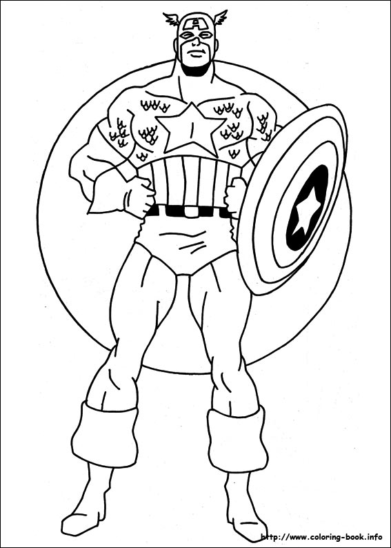captain america colouring pictures free printable captain america coloring pages for kids colouring america captain pictures 