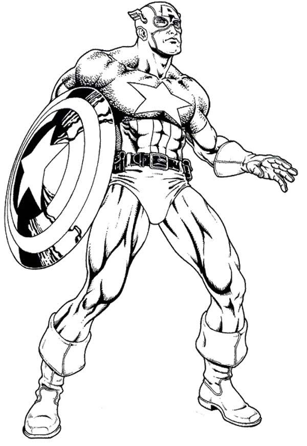captain america colouring pictures old school captain america coloring page h m coloring pictures colouring captain america 