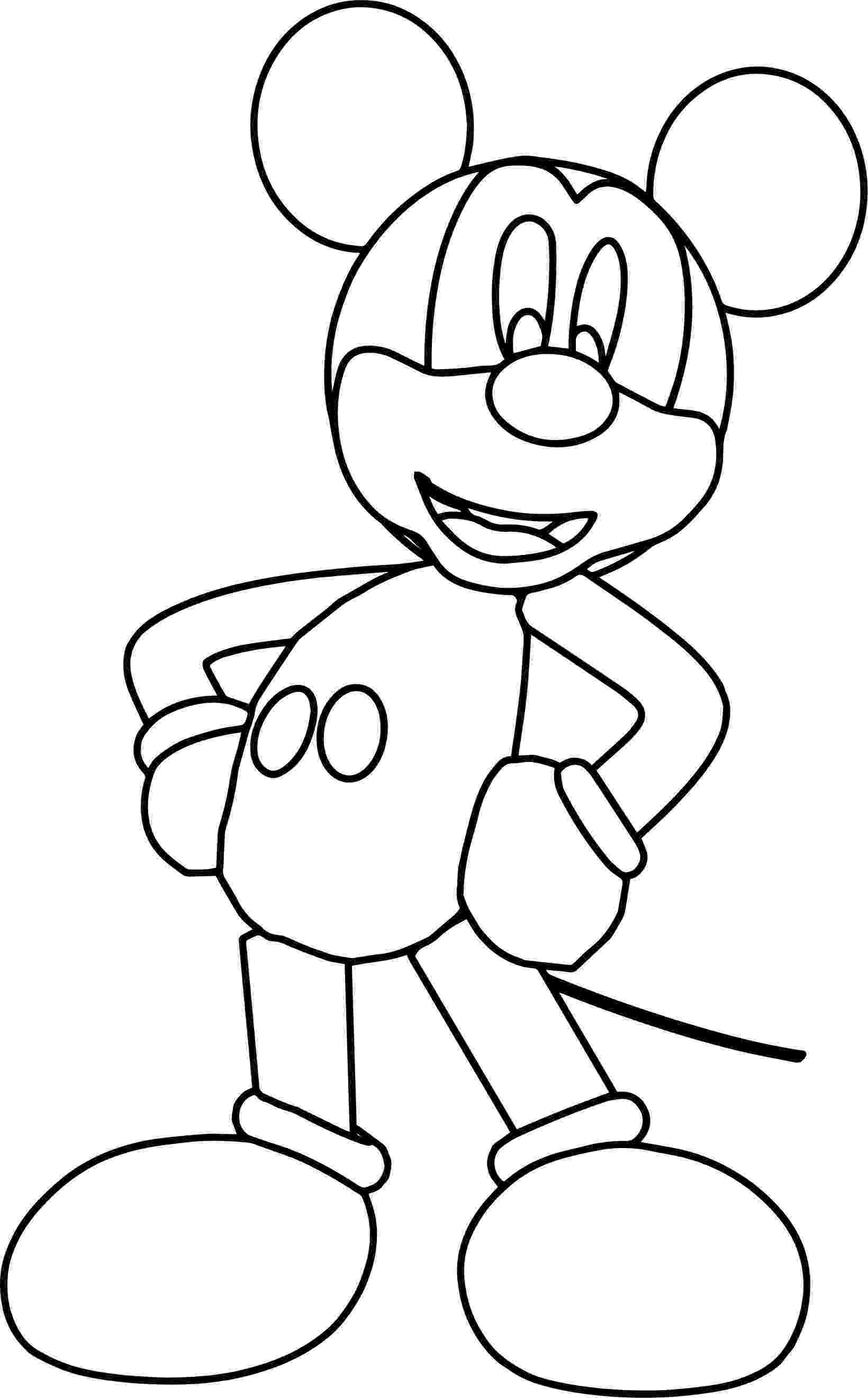 cartoons coloring pictures cartoon character mickey coloring page wecoloringpagecom coloring cartoons pictures 