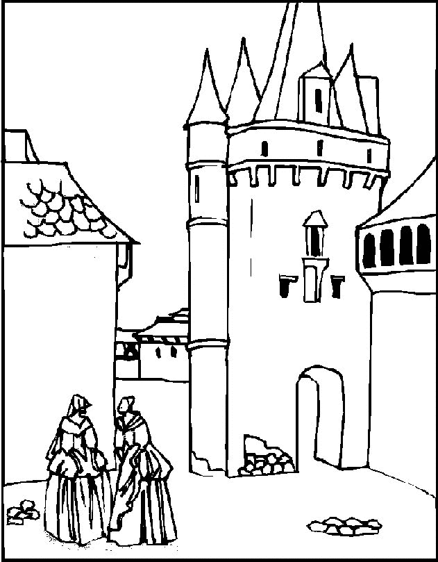 castle coloring pages disneyland castle drawing at getdrawingscom free for castle pages coloring 