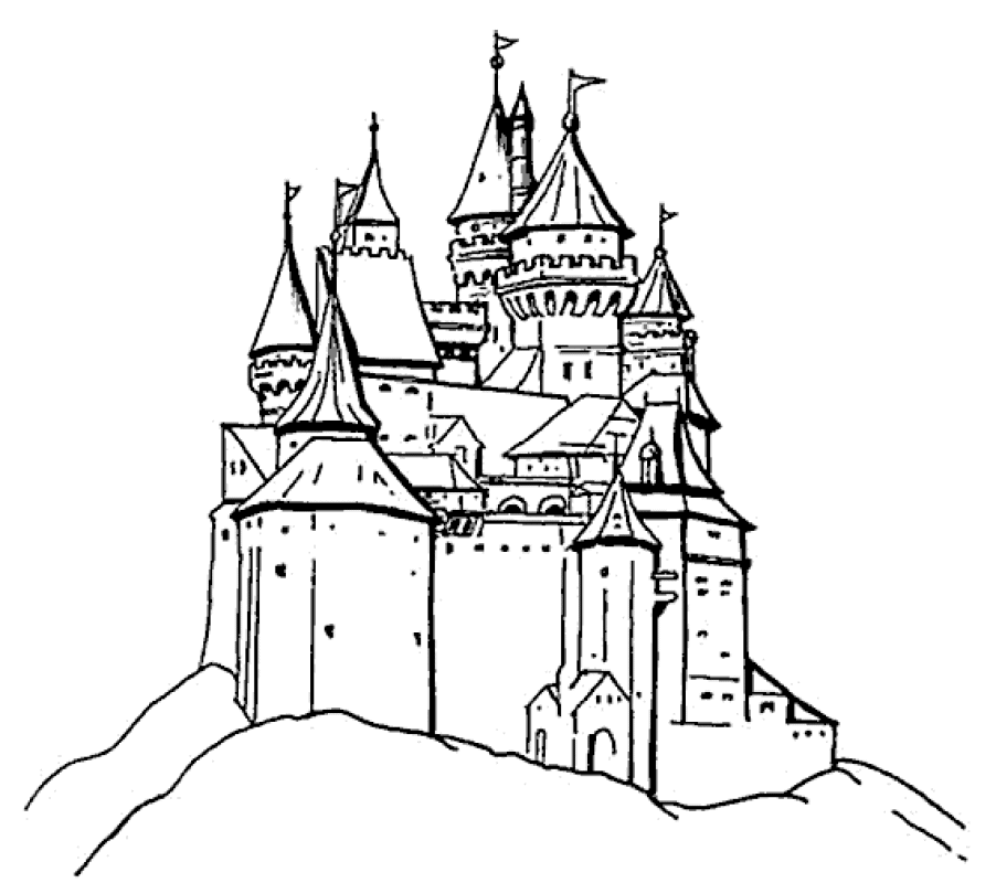castle coloring pages free printable castle coloring pages for kids castle pages coloring 