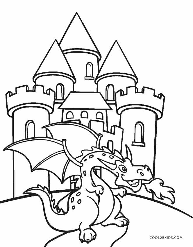castle printable printable castle coloring pages for kids cool2bkids printable castle 