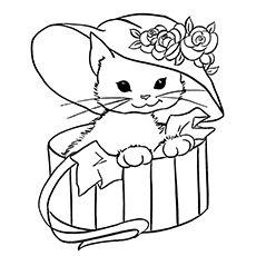 cat coloring page free printable kitten coloring pages for kids best cat page coloring 