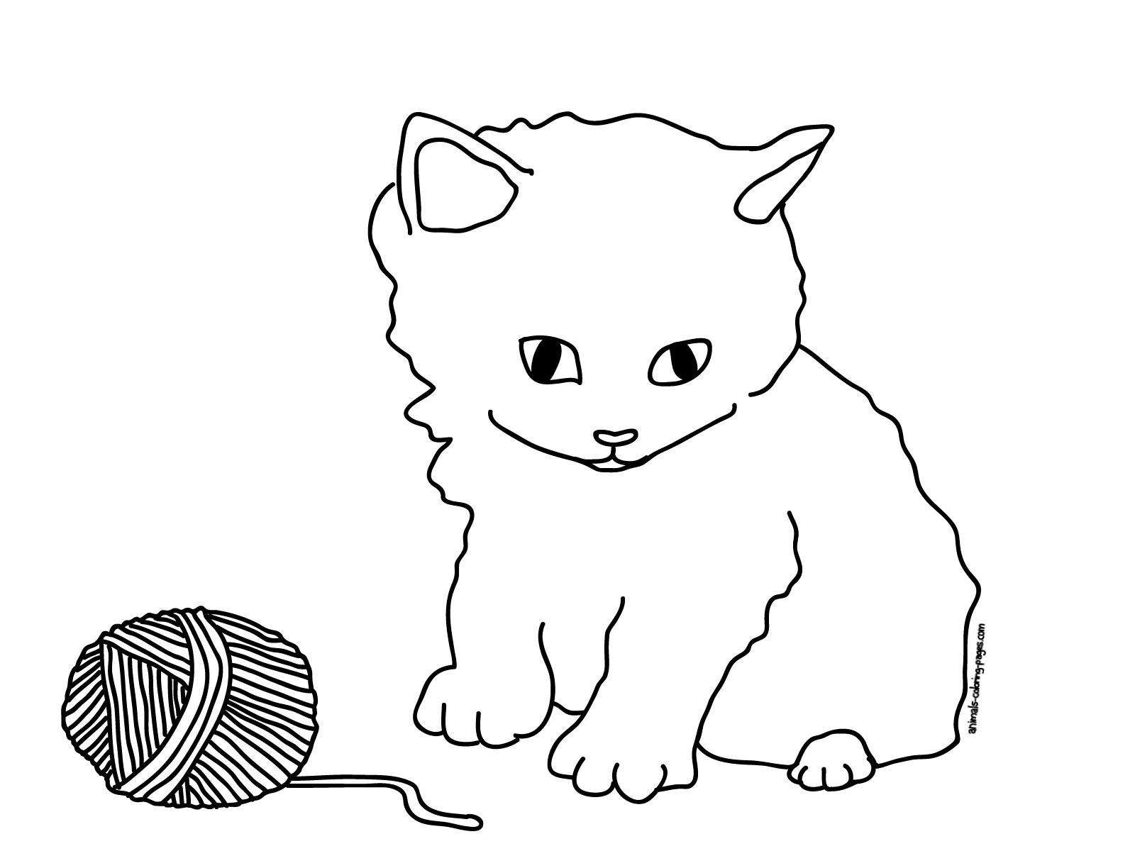 cat picture to color coloring pages cats and kittens coloring pages free and to color picture cat 