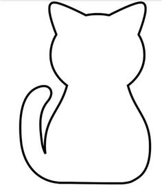 cat template printable cat template clipartsco cat printable template 