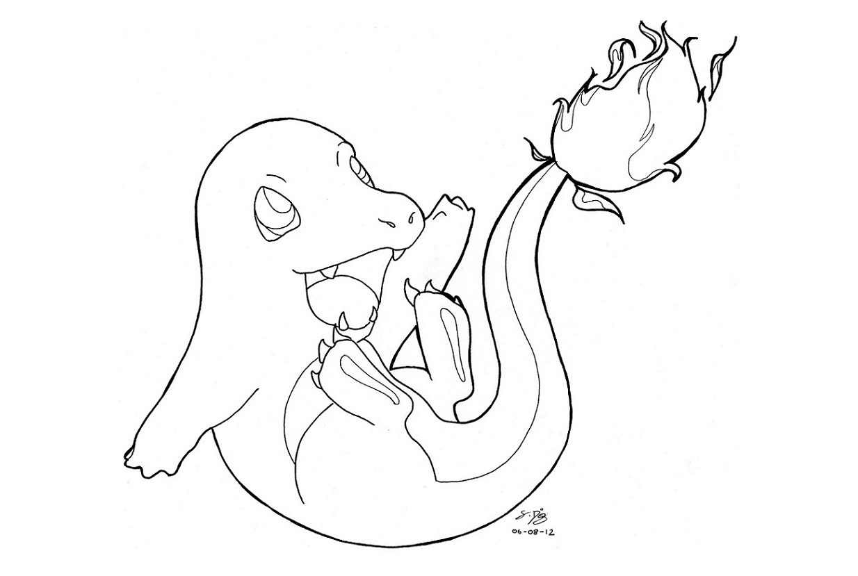 charmander coloring page how to draw charmander pokemon coloring pages pokemon charmander page coloring 