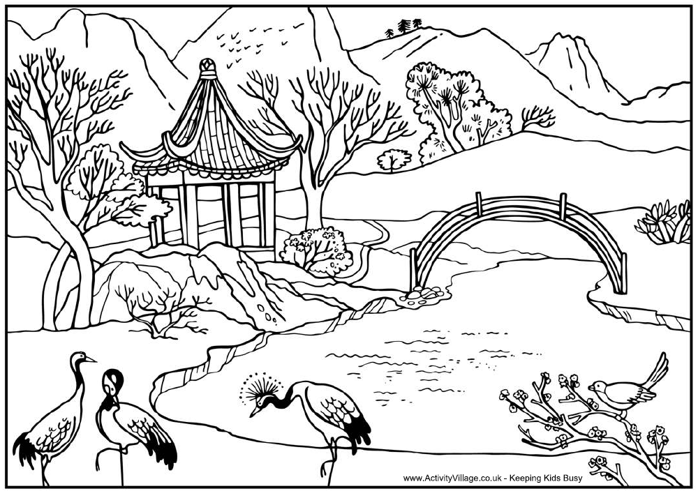 china coloring page around the world in days diy asian paper dolls china coloring page 