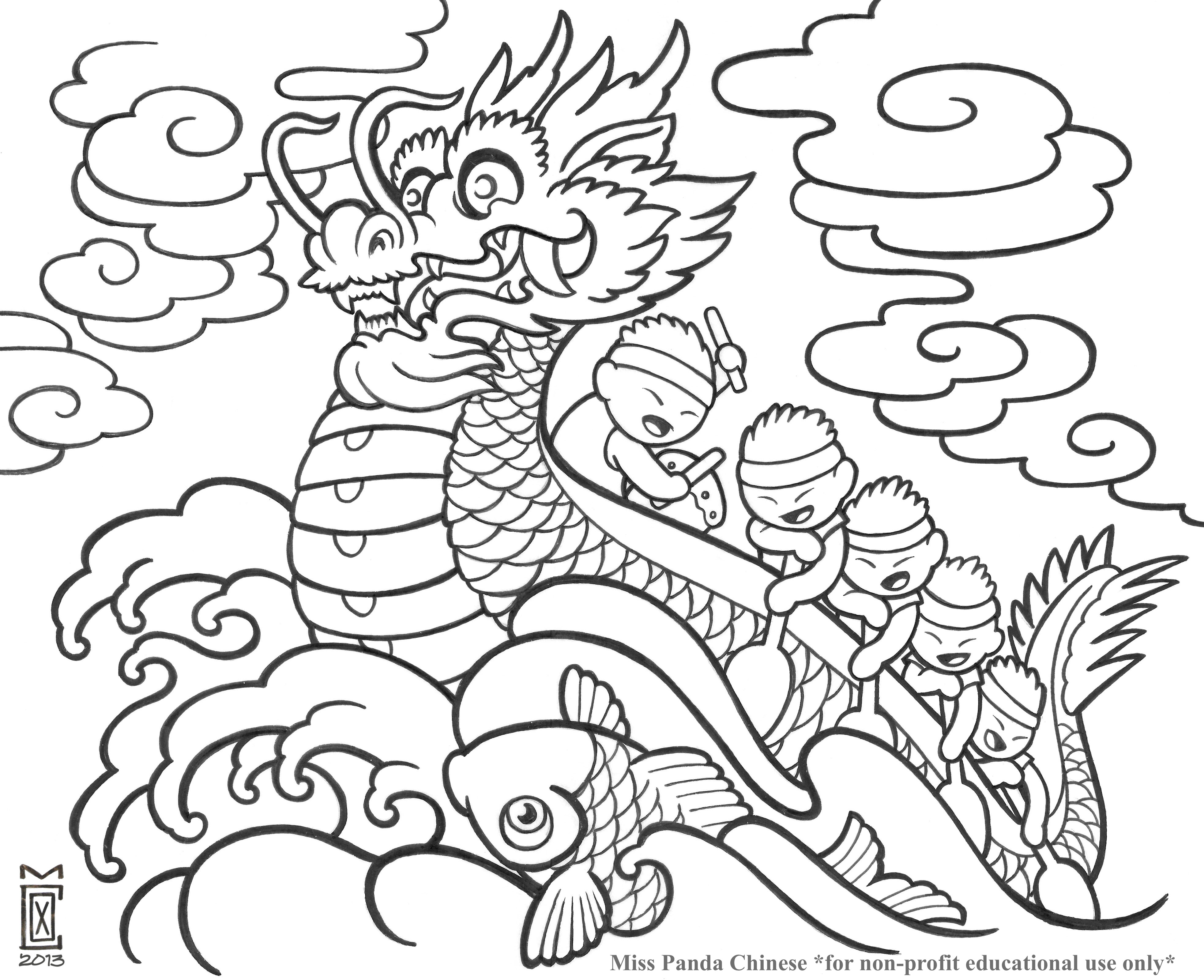 chinese dragon colouring page chinese dragon coloring pages page chinese colouring dragon 